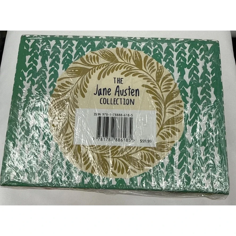 Jane Austen 7-Book Collection Box Set – Hardcover Pastel Editions + Bonus Journa